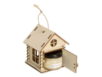 картинка Подарочный набор Крем-мед лайм с имбирем в домике от магазина PapriQ