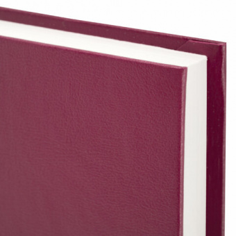 картинка Ежедневник недатированный МАЛЫЙ ФОРМАТ А6 (100х150 мм) STAFF, обложка бумвинил, 160 л., бордовый, 113518 в разных цветах с печатью логотипа.