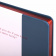 картинка Блокнот А5 (143x210 мм), BRAUBERG VISTA "In Dreams", под кожу, твердый, срез фольга, 80 л., 112064 в разных цветах с печатью логотипа.