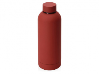 Картинка Вакуумная термобутылка с медной изоляцией  Cask, soft-touch, 500 мл с печатью логотипа