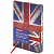 картинка Ежедневник недатированный А5 (138х213 мм), BRAUBERG VISTA, под кожу, гибкий, 136 л., "Great Britain", 112007 в разных цветах с печатью логотипа.